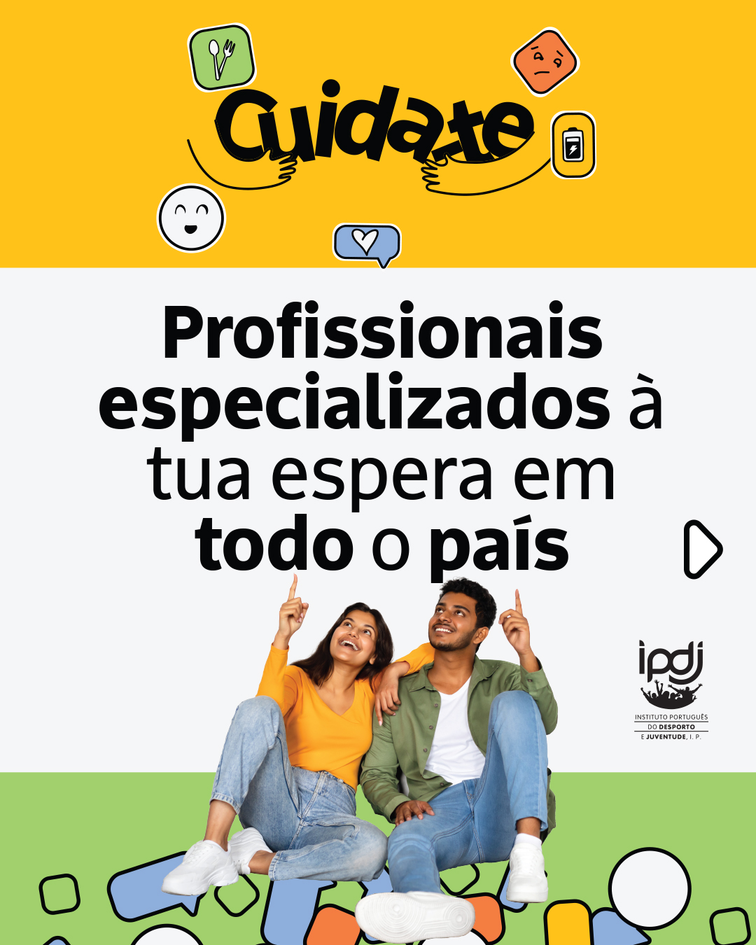 REDES Cuida-te Carrossel imagens