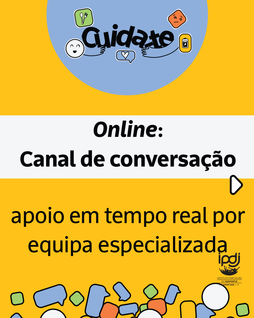 REDES Cuida-te Carrossel imagens