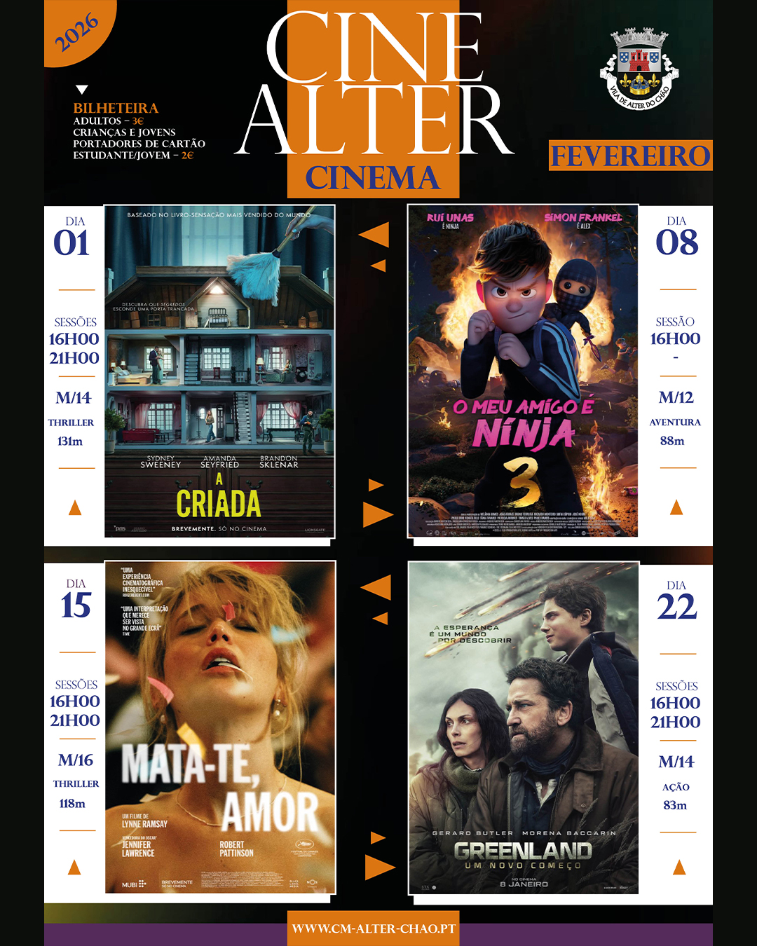 CinemAlter Fevereiro 2026